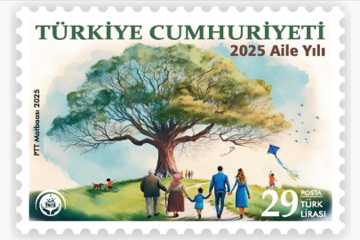 "2025 Aile Yılı" konulu anma pulu tedavüle girdi