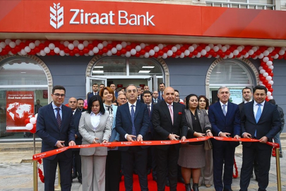 Ziraat Bank, yeni şubesini Azerbaycan'da açtı