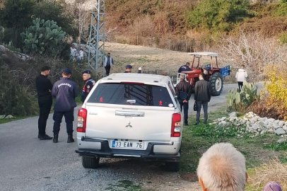 Mersin'de traktör üzerinde cinayet!