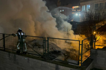 Beyoğlu alevlere teslim oldu