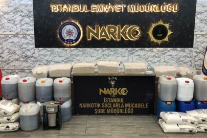 Beylikdüzü'nde dev uyuşturucu operasyonu: 145 kg metamfetamin ele geçirildi