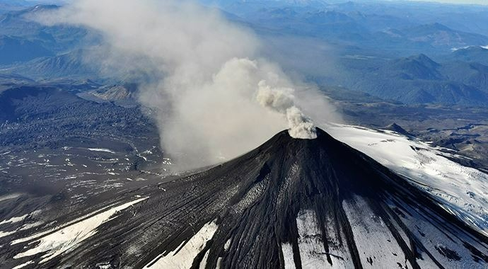 Villarrica Yanardağı, Şili