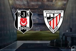 Beşiktaş- Athletic Bilbao maçının ilk 11'leri belli oldu