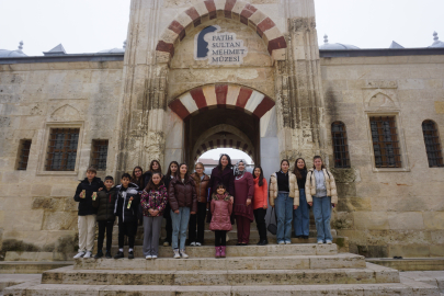 Edirne'de başarılı öğrencilere gezi ödülü