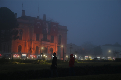 Edirne'de yoğun sis!