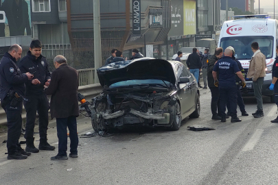 Samsun'da zincirleme trafik kazasında 5 kişi yaralandı