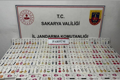 250 adet kaçak parfüm ele geçirildi