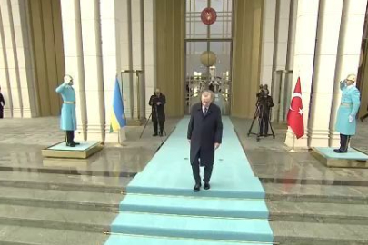 Cumhurbaşkanı Erdoğan, Ruanda Cumhurbaşkanı Kagame'yi resmi törenle karşıladı