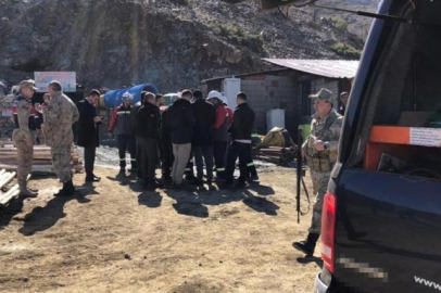 Elazığ'da maden ocağında göçük