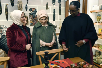 Emine Erdoğan, Jeannette Kagame'yi ağırladı