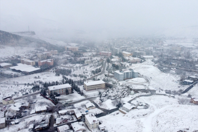 Malatya'da kar yağışı etkili oldu