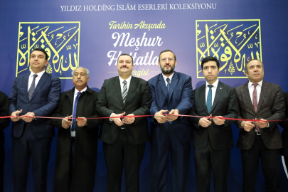 "Tarihin Akışında Meşhur Hattatlar" sergisi açıldı