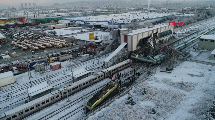 2018 - Ankara tren kazası: