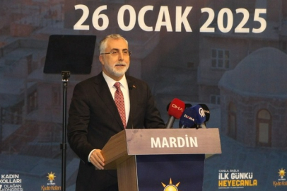 Bakan Işıkhan, AK Parti Mardin 7. Olağan İl Kadın Kolları Kongresi'nde konuştu