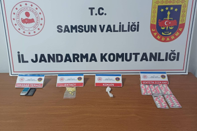 Samsun'da 3 uyuşturucu taciri yakalandı