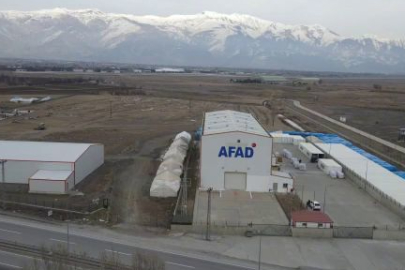 AFAD deprem kuşağındaki Erzincan'ın "bölgesel afet lojistiği"ni güçlendiriyor