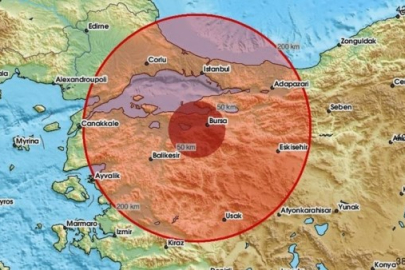 Bursa'da deprem paniğe yol açtı