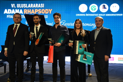 "Uluslararası Adana Rhapsody Piyano Festivali ve Yarışması" tamamlandı