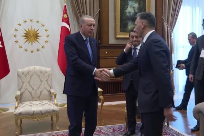 Cumhurbaşkanı Erdoğan, Azerbaycan ve Özbekistanlı bakanları kabul etti